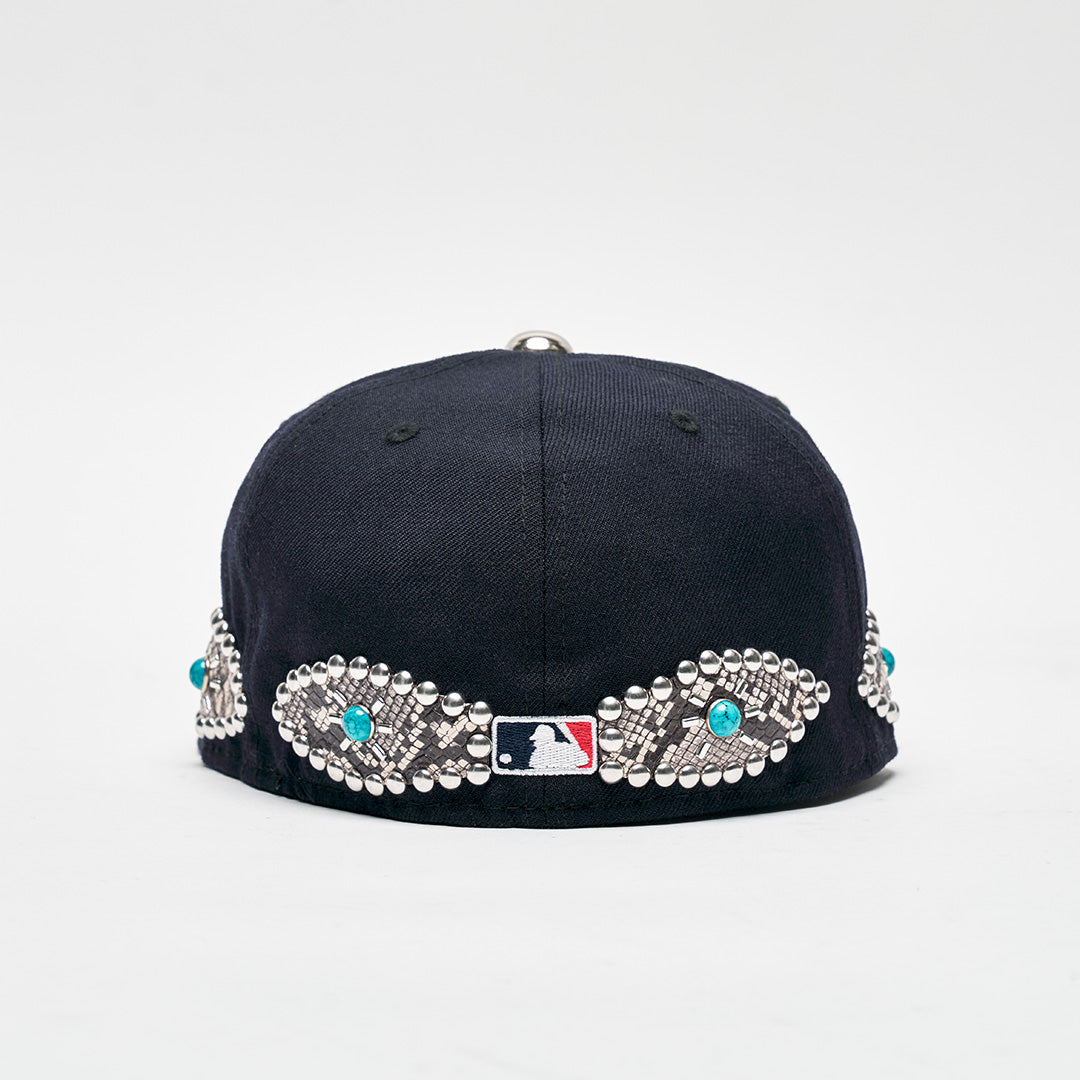 Tejano Customized 5950 New Era Fitted Hat (NY Yankees)