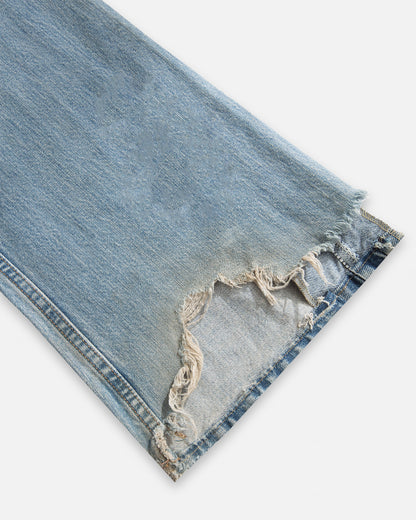 Product品 Classic Airbrushed Cloud Denim Snake Skin Pocket