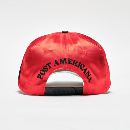 A Star is Born Satin Sport Hat Red and Black